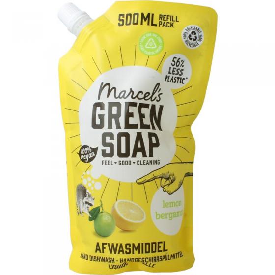Marcel`s GR Soap Afwasmiddel lemon & bergamot navulling